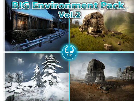 Big Environment Pack Vol2 Free Download Unity Asset Collection