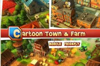Cartoon Town and Farm – Free Download