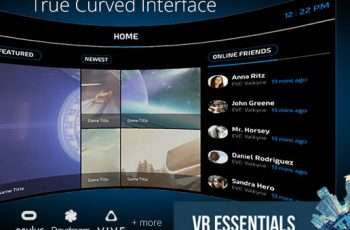 Curved UI – VR Ready Solution To Bend / Warp Your Canvas! – Free Download