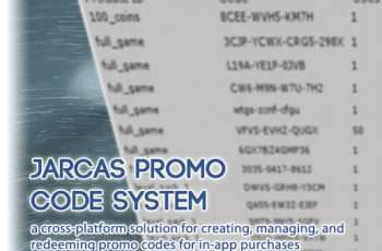 Jarcas Promo Code System – Free Download