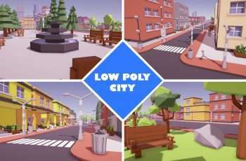 Low Poly City Asset – Free Download
