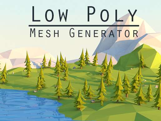 spring relay battle Low Poly Mesh Generator - Free Download | Unity Asset Collection