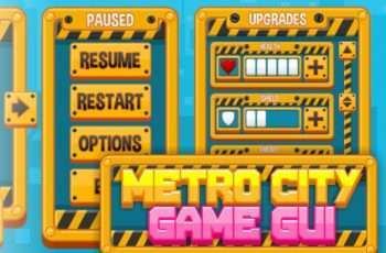 Metro City – Game GUI – Free Download