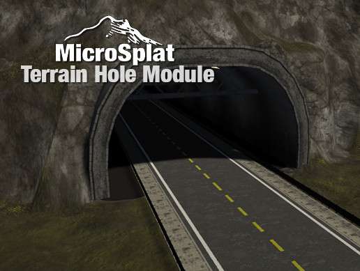 Microsplat terrain blending