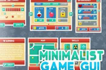 Minimalist Game GUI – Free Download