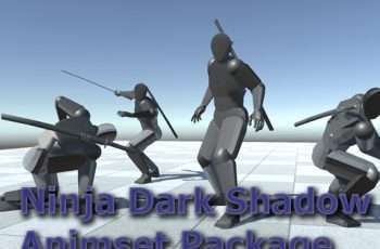 Ninja Dark Shadow Animset Package – Free Download