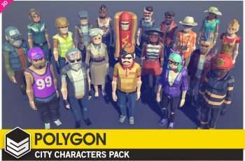 POLYGON – City Characters – Free Download