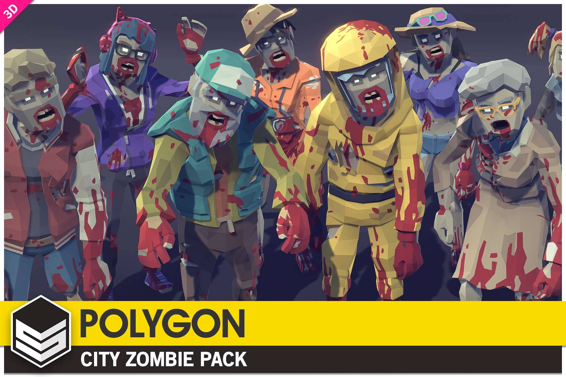 POLYGON - City Zombies - Free Download | Unity Asset Collection