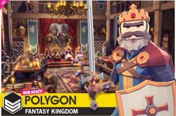 POLYGON Fantasy Kingdom – Low Poly 3D Art by Synty – Free Download