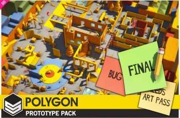 POLYGON Prototype – Low Poly 3D Art by Synty – Free Download