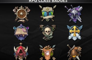 RPG Class Badges – Free Download