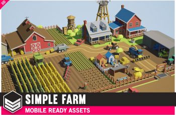 Simple Farm – Cartoon Assets – Free Download