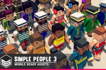 Simple People 3 – Cartoon Assets – Free Download