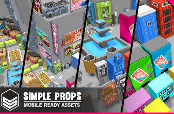 Simple Props – Cartoon Assets – Free Download