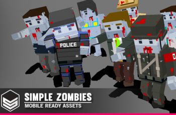 Simple Zombies – Cartoon Characters – Free Download