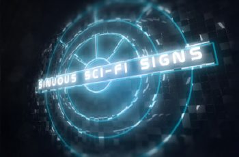 Sinuous Sci-Fi Signs – Free Download