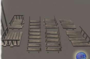 Stairs and Floor Wood Pack – Free Download