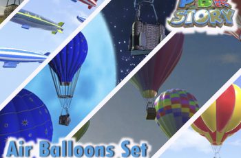 Air Balloons Set – Free Download