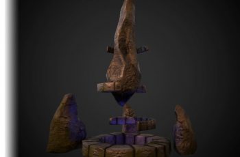 Ancient Fantasy Statue – Free Download