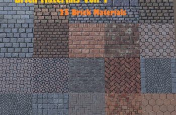 Brick Materials Vol.1 – Free Download