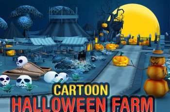 Cartoon Halloween Farm – Free Download