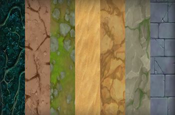 Cartoon Terrain Textures – Free Download