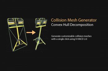 Collision Mesh Generator | Convex Decomposition – Free Download