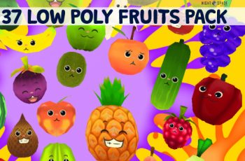 Fruit With Faces 3D Pack – Free Download