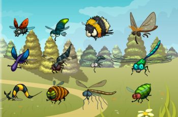 Funny Flying Bugs – Free Download