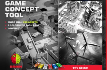 Game Concept Starter Pack / Low Poly – Free Download