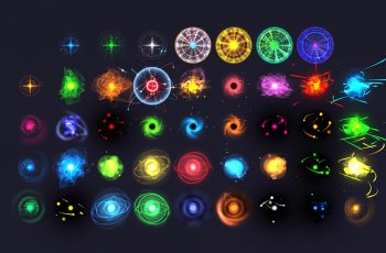 Glowing orbs pack – Free Download
