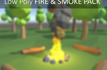 Low Poly Fire and Smoke – Free Download