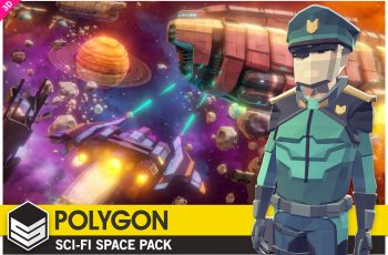 POLYGON Sci-Fi Space – Low Poly 3D Art by Synty – Free Download