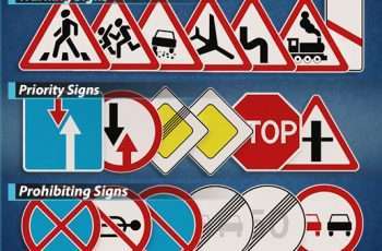 Road Signs Pack 1 (Russian) – Free Download