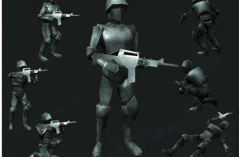 SOLDIER ANIMATION COLLECTION – Free Download