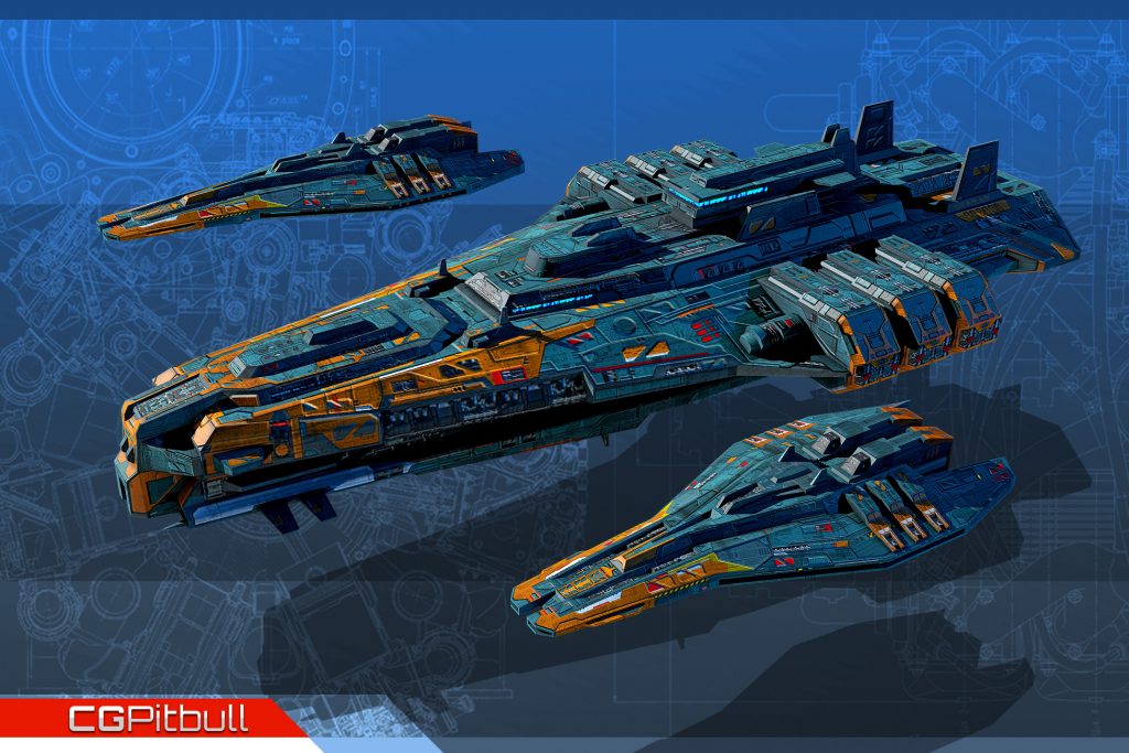 SciFi Spaceships Fleet - Free Download | Dev Asset Collection