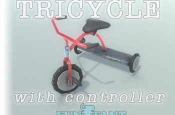 Tricycle With Controller – Free Download