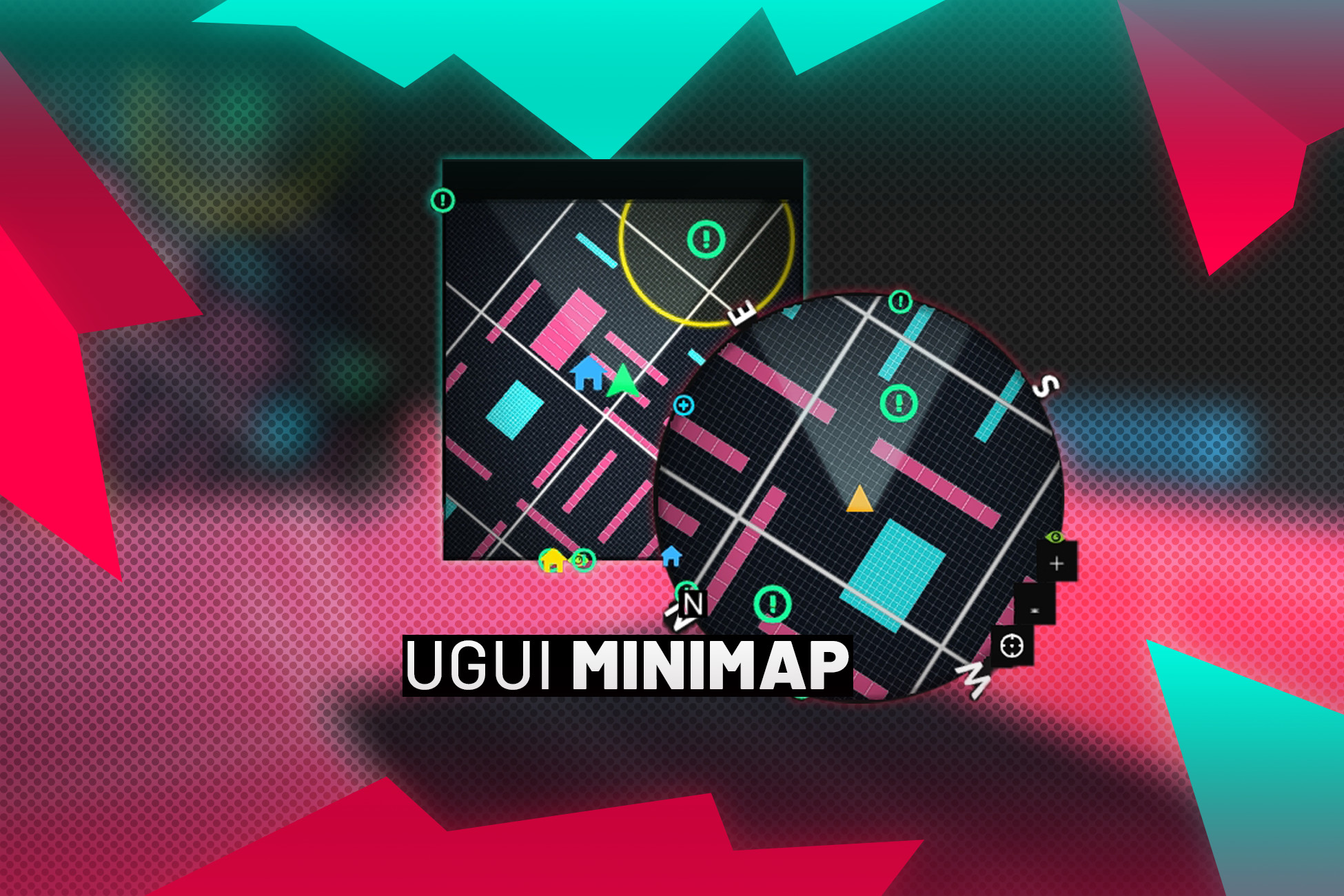 Unity Asset - UGUI MiniMap v2.5.0 | UE4DEV