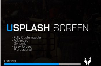 USplash Screen – Free Download