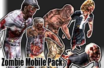 Zombie Low poly Pack – Free Download