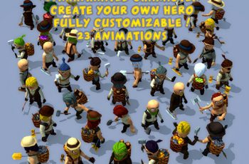 30k Animated Fantasy Characters – Free Download