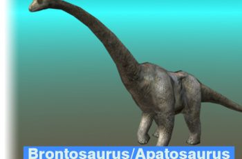 Brontosaurus\Apatosaurus Dinosaur – Free Download