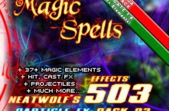 ELEMENTALIS – 2018 Revamping (500+ FX Magic & Spells – MEGABundle 03) – Free Download