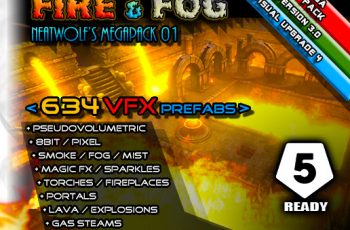 FIRE & FOG MEGABundle 01 (634+ VFX) – Free Download