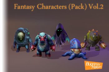 Fantasy Characters (Pack) Vol.2 – Free Download