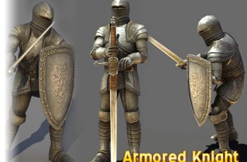 Medieval Knight (PBR) Animated – Free Download