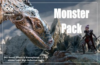 Monster Sounds & Atmospheres SFX Pack – Free Download