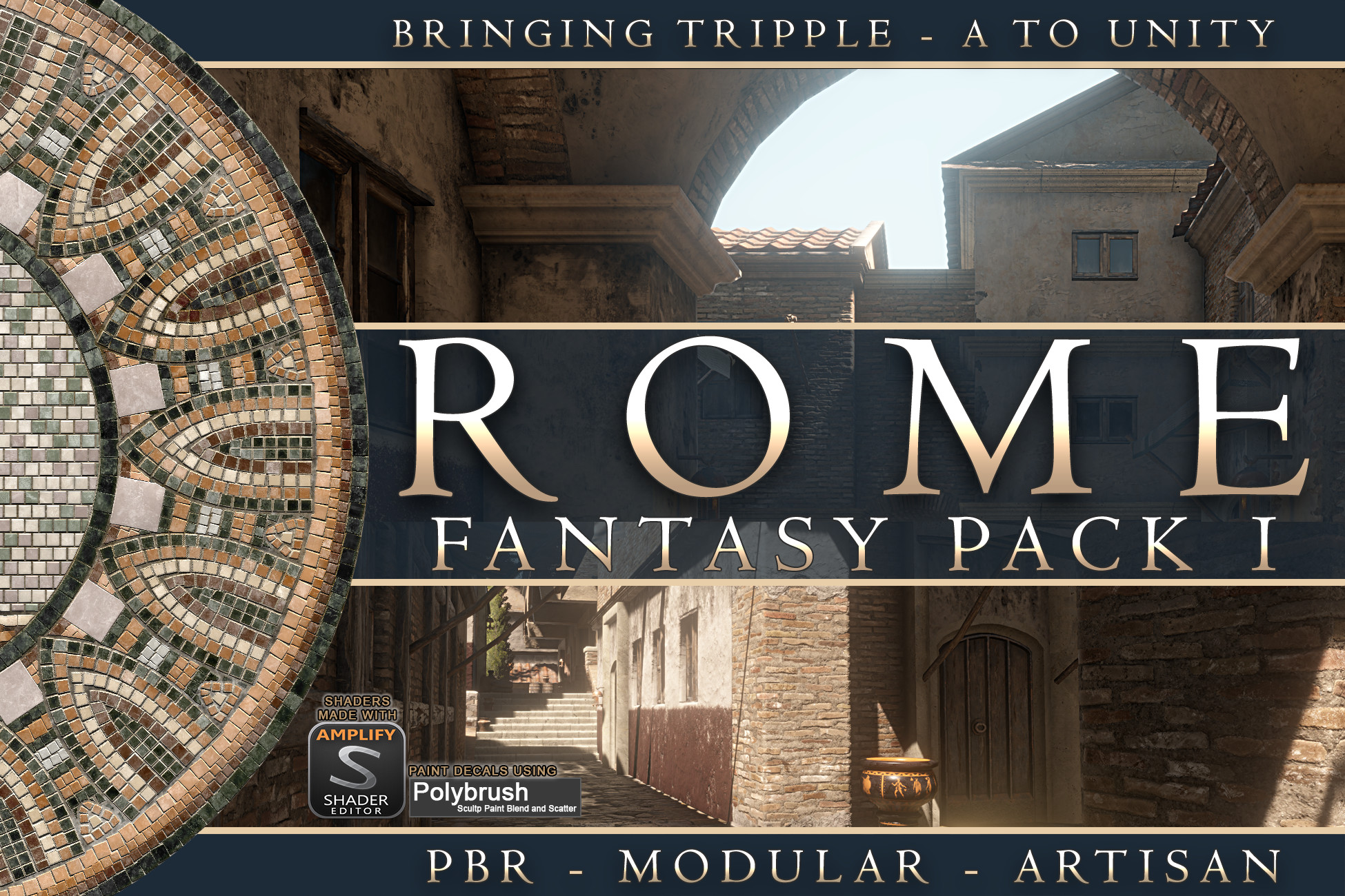 Rome: Fantasy Pack I - Free Download | Unity Asset Collection