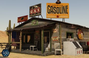 American Gas Station – Free Download