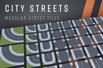 City Streets – Modular Street Tiles – Free Download